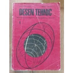 Desen tehnic Manual pentru clasa a 10-a Gheorghe Husein,Mihail Tudose