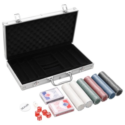 Gossi set de jetoane de poker 300 buc. 4 g foto