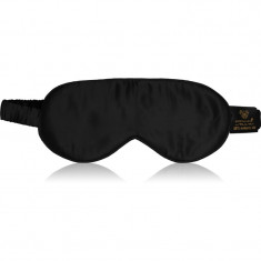 Crystallove Men Silk Eye Mask mască pentru dormit Black 1 buc