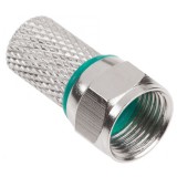 Conector F RG6-U cupru dublu izolata, WTY0623