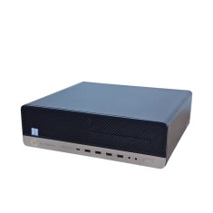 Unitate PC Refurbished, HP ELITEDESK 800 G4 SFF, Procesor I5 8500, Memorie RAM 8 GB, SSD 256 GB NVME, Windows 11 Pro, DVD/RW