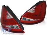 Set de stopuri LED de tuning potrivit pentru Ford FIESTA MK7 2008-2012 hatchback, stanga si dreapta Performance AutoTuning