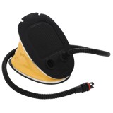 Pompa de picior, gri si galben, 26x18 cm, PP si PE