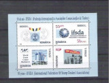 Romania 2002 - 50 years IFSDA - MNH perforated sheet RO.002, Nestampilat