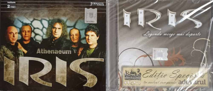 SET 3 CD-URI IRIS: ATHENAEUM, LEGENDA MERGE MAI DEPARTE