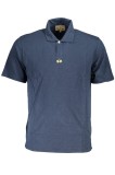 Cumpara ieftin La Martina Tricou polo barbati, cu mini logo brodat pe centru, Regular Fit, Bleumarin, S