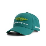 Aston Martin șapcă de baseball official Teamline Replica green F1 Team 2025 - uniw