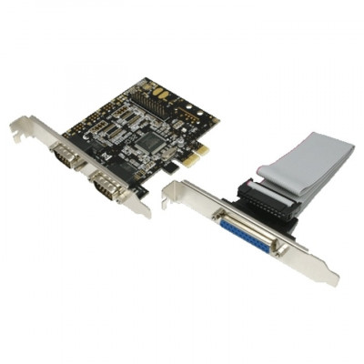 Card PCI-Express adaptor la 2 x SERIAL+ 1*PAR., Logilink PC0033 foto