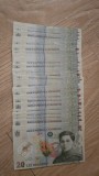 Vand 50 bancnote de 20 de lei