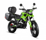 Motocicleta Barton Hyper 125cc, culoare negru/verde, cu topcase Cod Produs: MX_NEW MXHYPER125TCNV