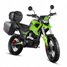 Motocicleta Barton Hyper 125cc, culoare negru/verde, cu topcase Cod Produs: MX_NEW MXHYPER125TCNV