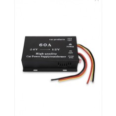 Convertor auto 24v in 12v 60 Amperi pentru Camioane, Auto, Tir, Utilaje