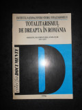 TOTALITARISMUL DE DREAPTA IN ROMANIA. ORIGINI, MANIFESTARI, EVOLUTIE 1919-1927
