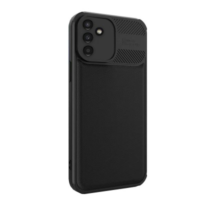 Husa cross compatibila cu samsung galaxy a04s, super camera protect htpmag, negru foto