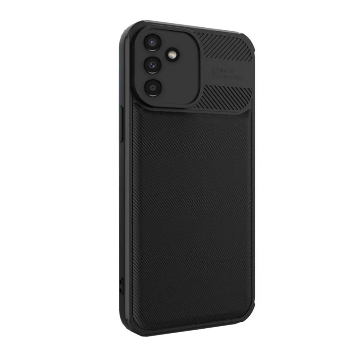 Husa cross compatibila cu samsung galaxy a04s, super camera protect htpmag, negru