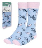 Șosete pentru tineret STITCH albastru-roz 36/43