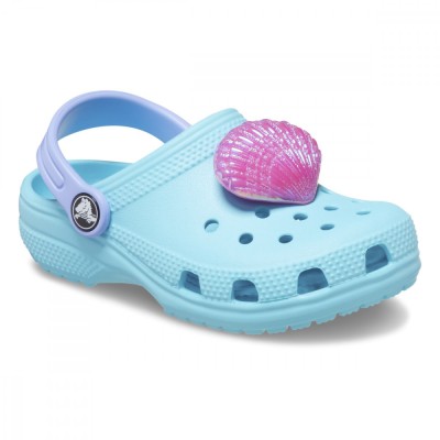 Saboti Crocs Toddler Classic I AM Mermaid Clog Albastru - Multi foto