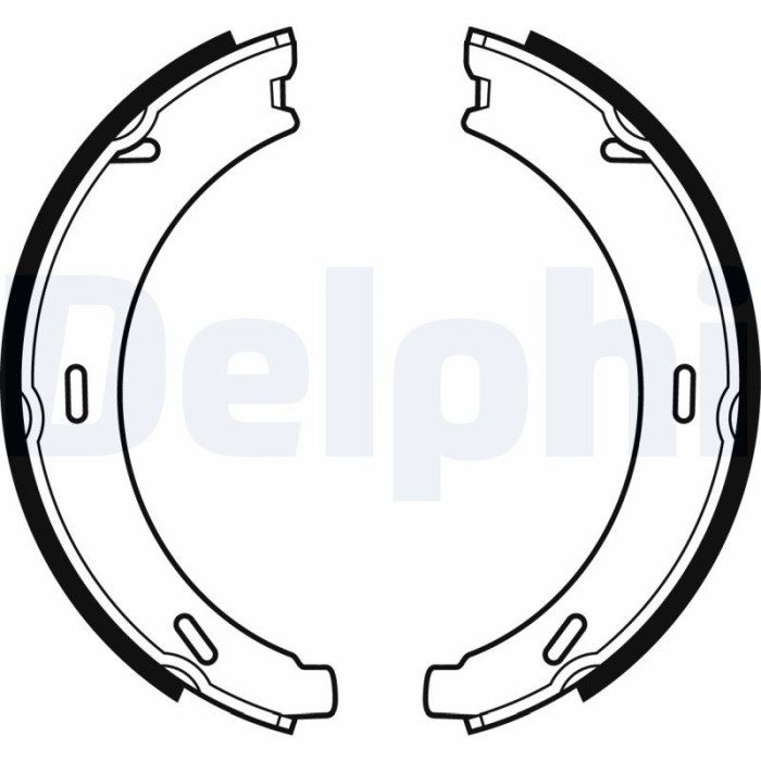 DELPHI LS1958 Set saboti frana, frana de mana