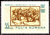 1967 LP652 serie 50 de ani de la bataliile Marasti, Marasest, Oituz MNH, Istorie, Nestampilat