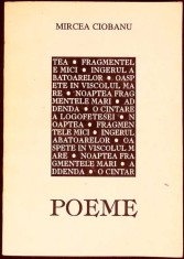 POEME-MIRCEA CIOBANU-259663 foto