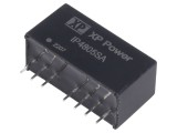 Convertor DC/DC 3W, 5V, 600mA, eficiență 78%, montare THT