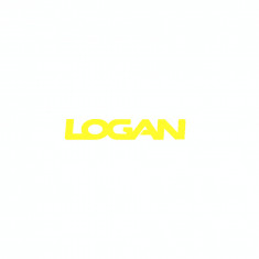 Set 4 stickere auto pentru jante Logan , 8cm, Galben foto