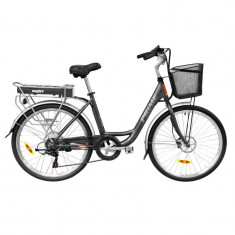 Bicicleta electrica Hecht Prime Shadow, schimbator shimano