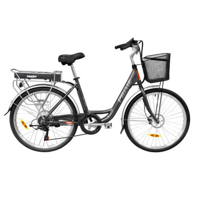 Bicicleta electrica Hecht Prime Shadow, schimbator shimano foto