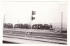 1374 - Train, LOCOMOTIVE, Romania - old postcard, real PHOTO - unused - 1960, Romania de la 1950, Sepia, Transporturi