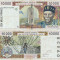 1998 , 10,000 francs ( P-714 Kf ) - Senegal ( Statele Africane de Vest )