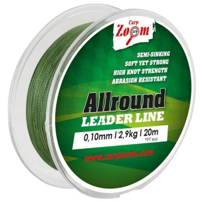 FIR CARP ZOOM TEXTIL LEADER ALLROUND 20m 0.18mm Gri foto