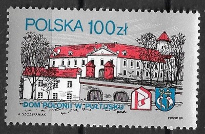 C1447 - Polonia 1989 - cat.nr.3011 neuzat,perfecta stare foto
