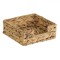 Suport Servetele, &#039;Straw&#039;, Metalic, Hiacint de Apă, 18.5x18.5x7cm, Natur