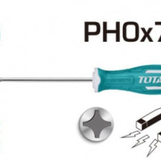 TOTAL - SURUBELNITA PHILLIPS- PH0 - 3.0 - 75MM -(INDUSTRIAL) PowerTool TopQuality