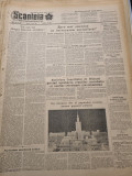Scanteia 14 mai 1952-noi locuinte la bicaz,raionul targu mures,magazinul resita