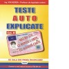 Teste auto explicate. Categoria B - Ion Herea