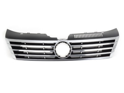 Grila radiator VW CC (358), 02.2012-2017, 3C8853651AARYP, 95G105 crom/negru foto