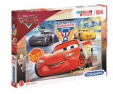 Puzzle Clementoni Disney Cars Cupa Piston, 104 piese