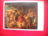 HOPCT 23307 ULISE IN CAVERNA POLYPHEMUS -JACOB JORDAENS [1593-1678] --MUZEE RUSIA - CP PICTURA --NECIRCULATA