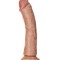 Dildo Realist cu Ventuza, PVC, Maro, 25 cm