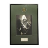 Regele Carol al II-lea, bilet cu semnătură olografă + fotografie + cifru