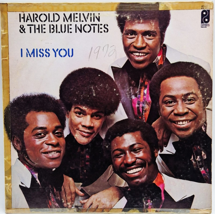 lp Harold Melvin &amp; The Blue Notes &lrm;&ndash; I Miss You 1972 VG / VG _ funk