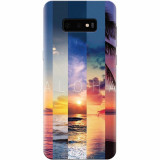 Husa silicon pentru Samsung Galaxy S10 Lite, Aloha Summer Stripes