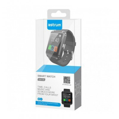 Smartwatch Astrum SW130, Bluetooth V.3, Negru Blister foto