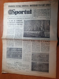 Sportul 31 iulie 1981-steaua a castigat cupa la fotbal,UTA a promovat divizia a