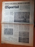 sportul 31 iulie 1981-steaua a castigat cupa la fotbal,UTA a promovat divizia a