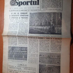 sportul 31 iulie 1981-steaua a castigat cupa la fotbal,UTA a promovat divizia a