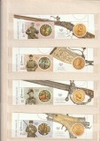 ROMANIA 2021 LP 2351 PASIUNILE REGILOR ROMANIEI (II) SERIE CU VINIETA MNH NESTAMPILATA, Nestampilat