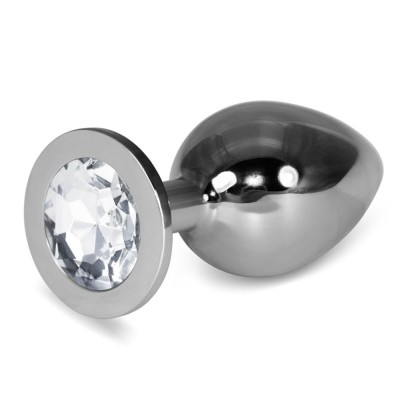 Dop anal Diamant Classic Metal 10x4cm foto