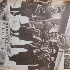 Revista Realitatea Ilustrata, 14 oct. 1936, regele Carol la manevrele regale
